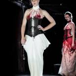 white gown raw show f